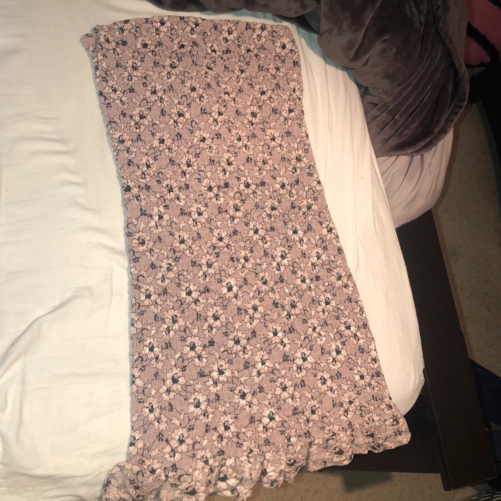 Flower mini dress
